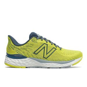 NEW BALANCE FRESH FOAM 880V11 SULPHUR YELLOW/DEEP OCEAN GREY 8.5 EE - WIDE